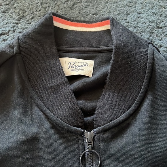 Original Penguin Zip Up Jacket polyester/cotton Size XL - Picture 12 of 12